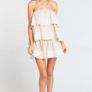 Tropicana Embroidery Lenora Romper